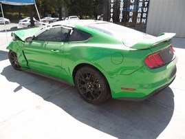 2019 FORD MUSTANG ECOBOOST W/PERFORMANCE PKG GREEN 2.3 TURBO AT F19078